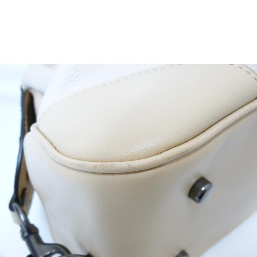 COACH コーチ/パイソン×レザー2WAYハンドバッグ/69622//M18**/Bランク/88