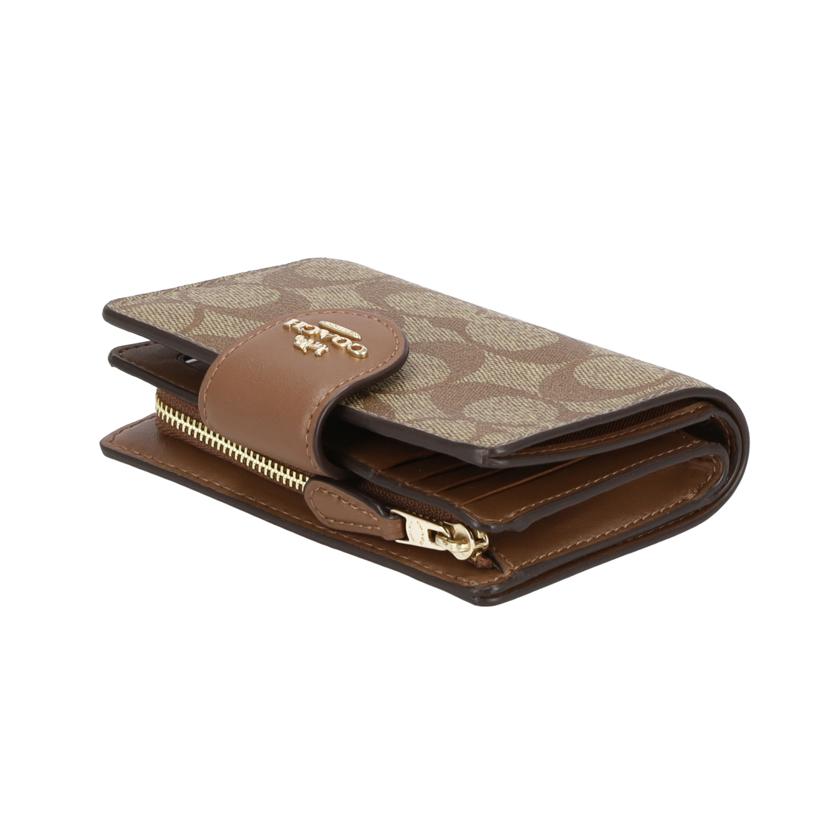 COACH コーチ/シグネチャーミディアムコーナージップウォレット/C0082//K23**/Aランク/25