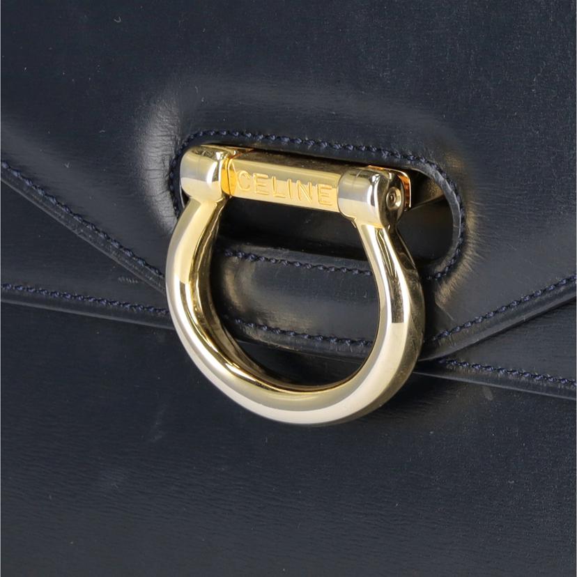 CELINE セリーヌ/オールドセリーヌ・レザーハンド/ネイビー//F/0*/ABランク/38