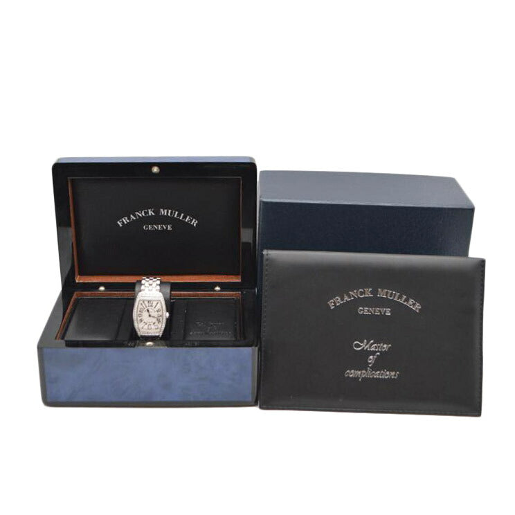 FRANK MULLER フランクミューラー/トノーカーベックスダイヤベゼルレディースクォーツ/1752QZ//195*/SAランク/89