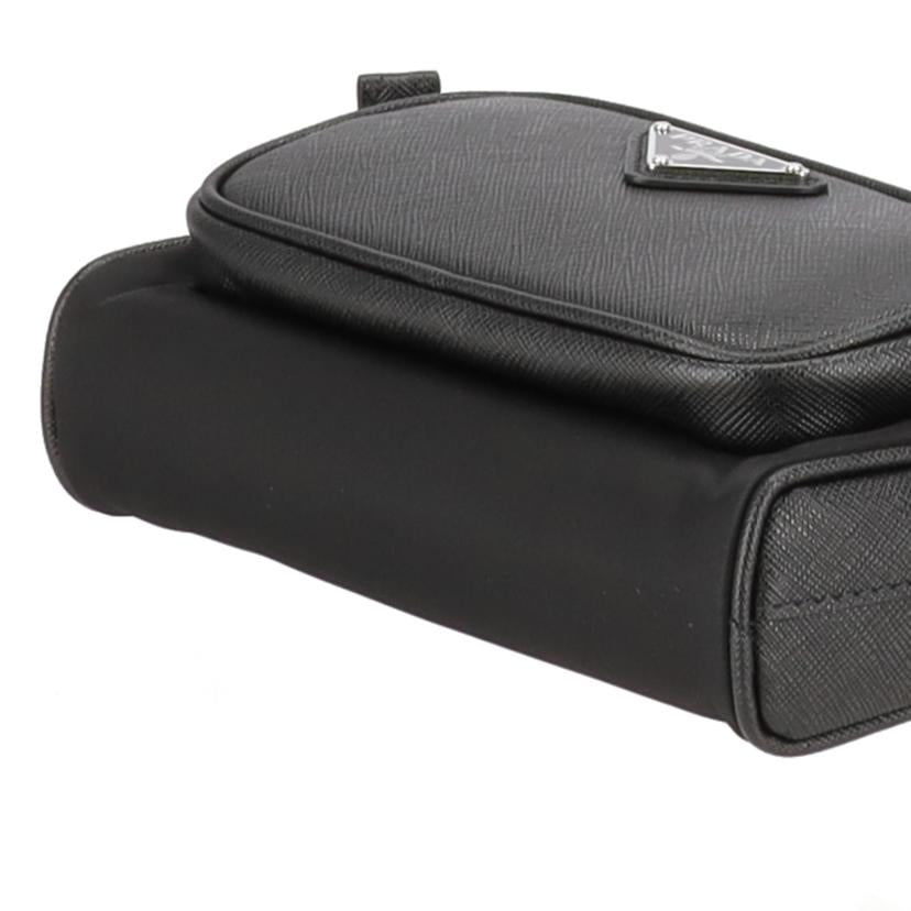 PRADA プラダ/Re:ナイロン×サフィアーノレザーノショルダーバッグ/2VH172_2DMH//SAランク/91