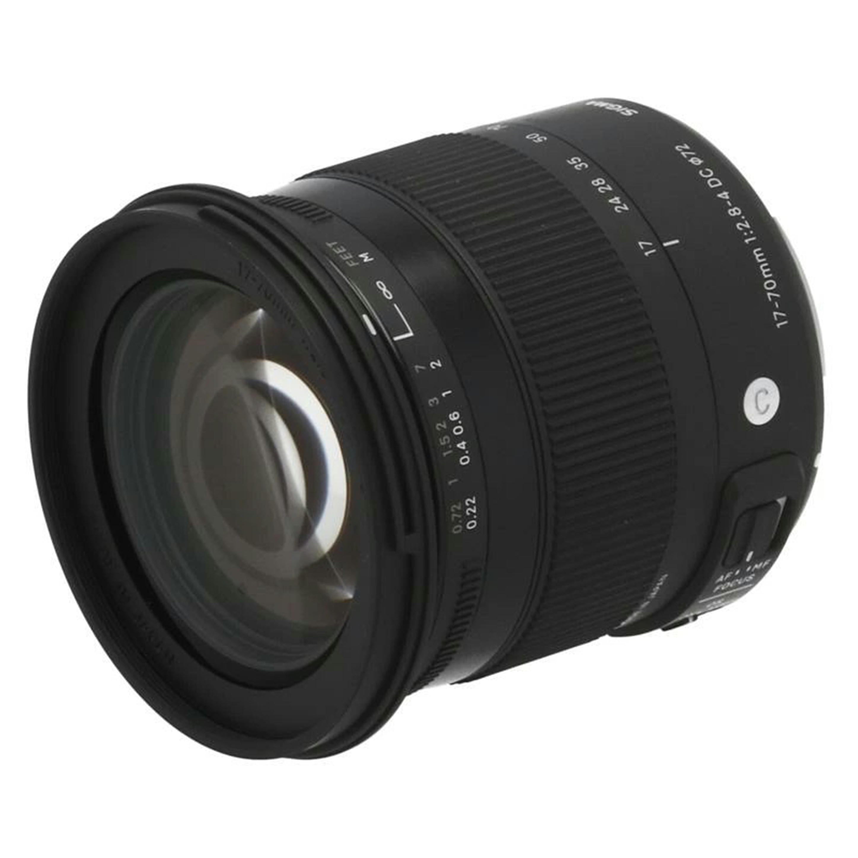 SIGMA Canon シグマ /交換レンズ/17-70mm/17-70mm F2.8-4 DC MACRO OS HSM//54102770/ABランク/69
