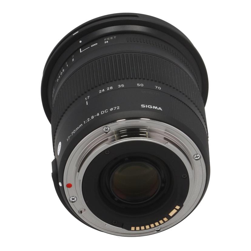 SIGMA Canon シグマ /交換レンズ/17-70mm/17-70mm F2.8-4 DC MACRO OS HSM//54102770/ABランク/69