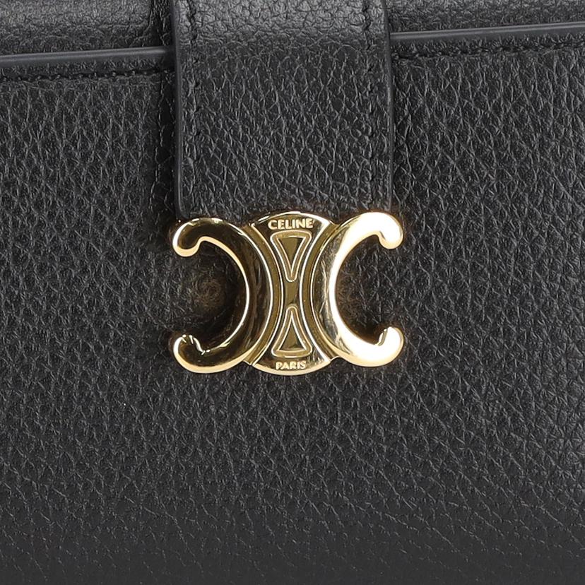 CELINE セリーヌ/ファインストラップニノ/サプルグレインドカーフスキンコンパクトウォレット/10M963GHH//U・I******/Aランク/91