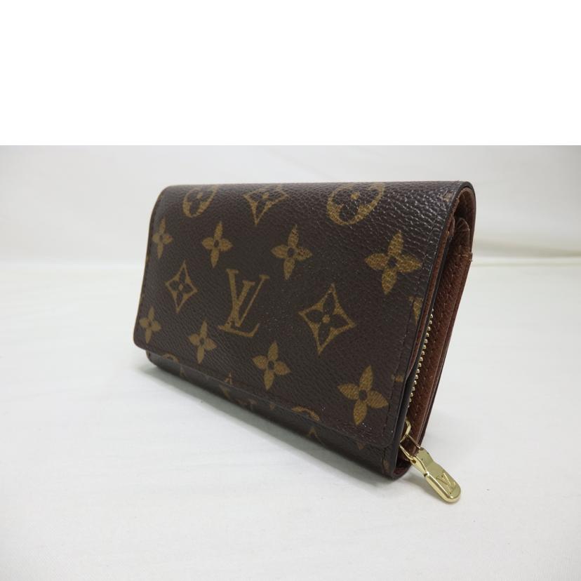 LV ルイヴィトン/ポルトフォイユ・トレゾール/モノグラム/M61736//CA2***/ABランク/84