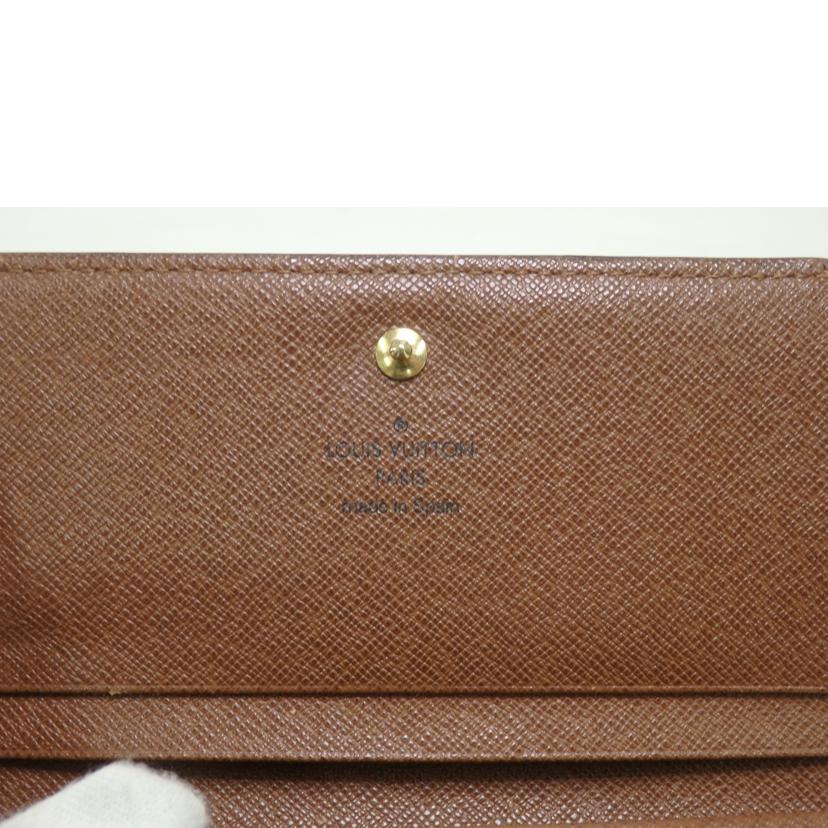 LV ルイヴィトン/ポルトフォイユ・トレゾール/モノグラム/M61736//CA2***/ABランク/84