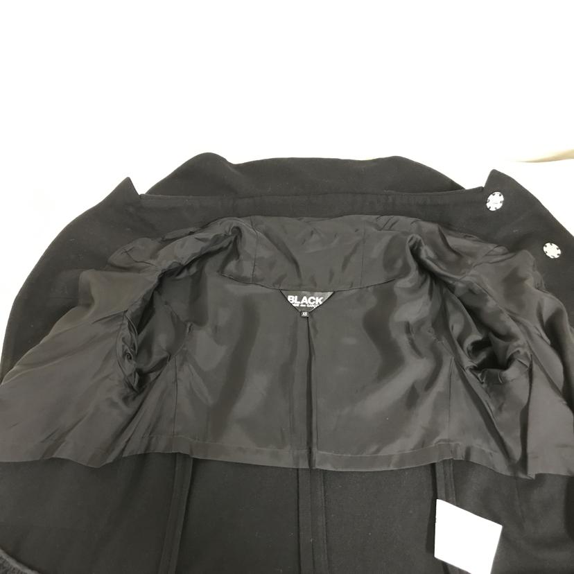 BLACK COMME des GARCONS ブラックコムデギャルソン/ウールコート/1T-J019//Bランク/51