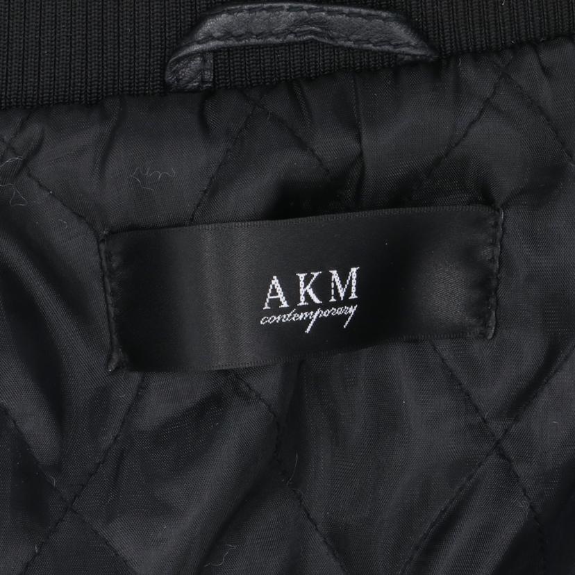 AKM contemporary エイケイエムコンテンポラリー/レザーブルゾン//ABランク/85