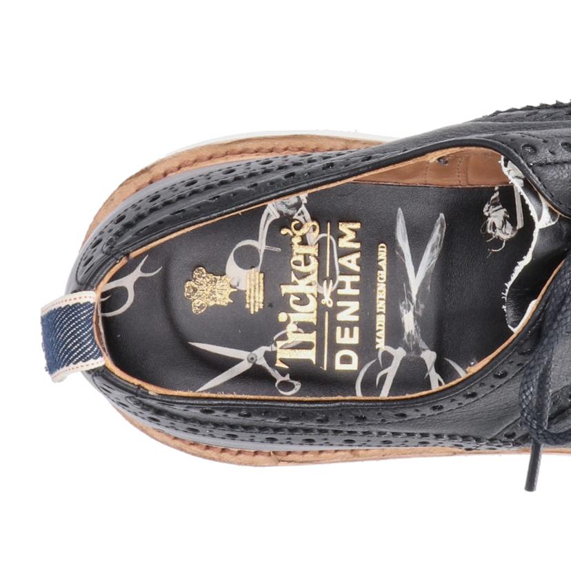 Tricker's トリッカーズ/BURTON DENHAMコラボ/ウイングチップ/808713//サイズ:9/Aランク/91