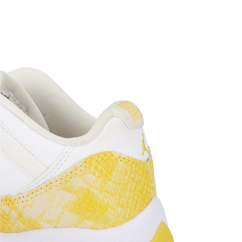 NIKE ナイキ/ウイメンズエアジョーダン11レトロロー/イエローパイソン/AH7860-107//ABランク/94
