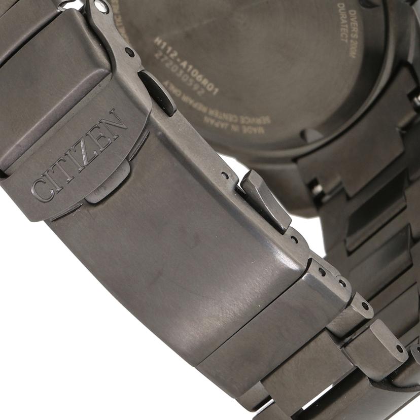 CITIZEN シチズン/プロマスターライトインブラック2022グリーンエディション/電波ソーラー/H112-A106R01//272******/Aランク/78