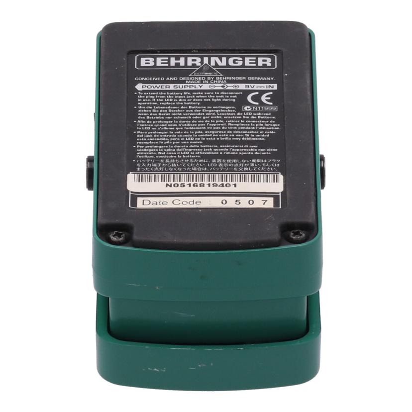 BEHRINGER ベリンガー /エフェクター/ベースリミッター/BLE100//N0516819401/Bランク/69