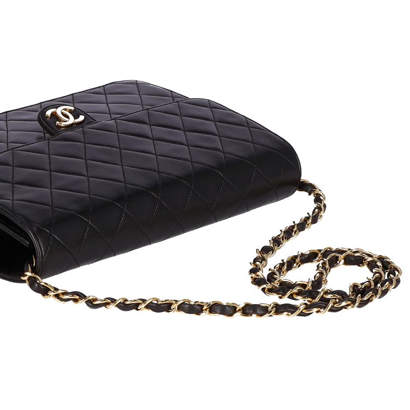 CHANEL シャネル/プッシュロックラムチェーンショルダー/25//Bランク/38