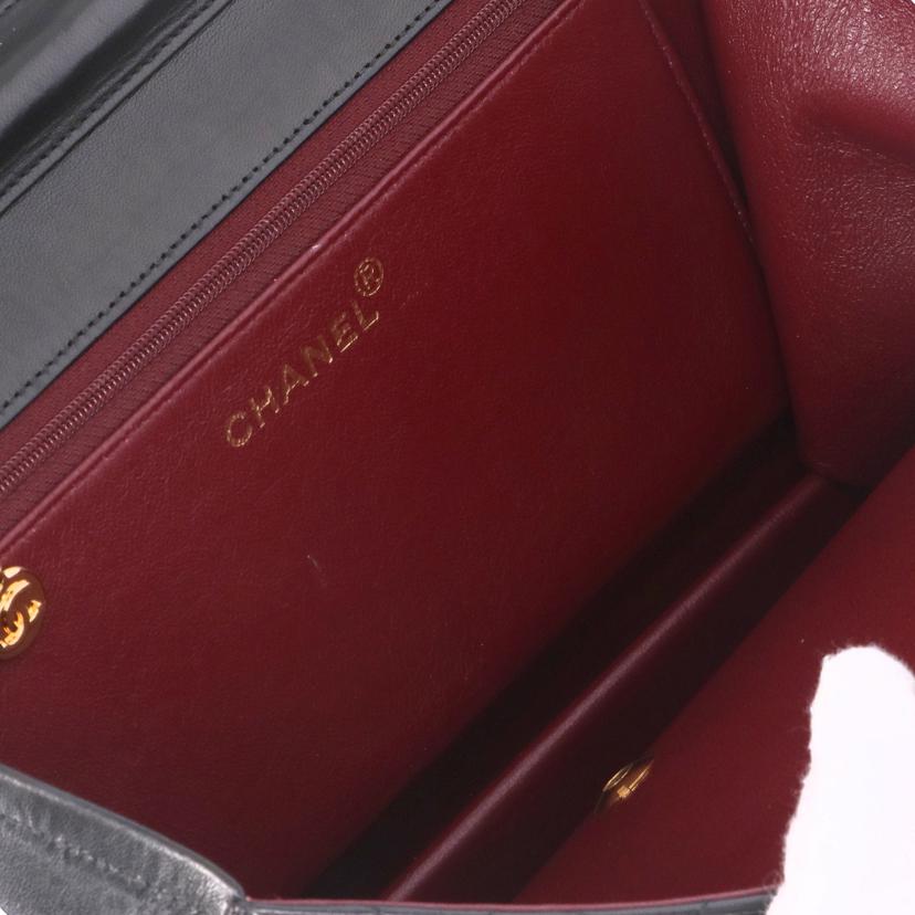 CHANEL シャネル/プッシュロックラムチェーンショルダー/25//Bランク/38