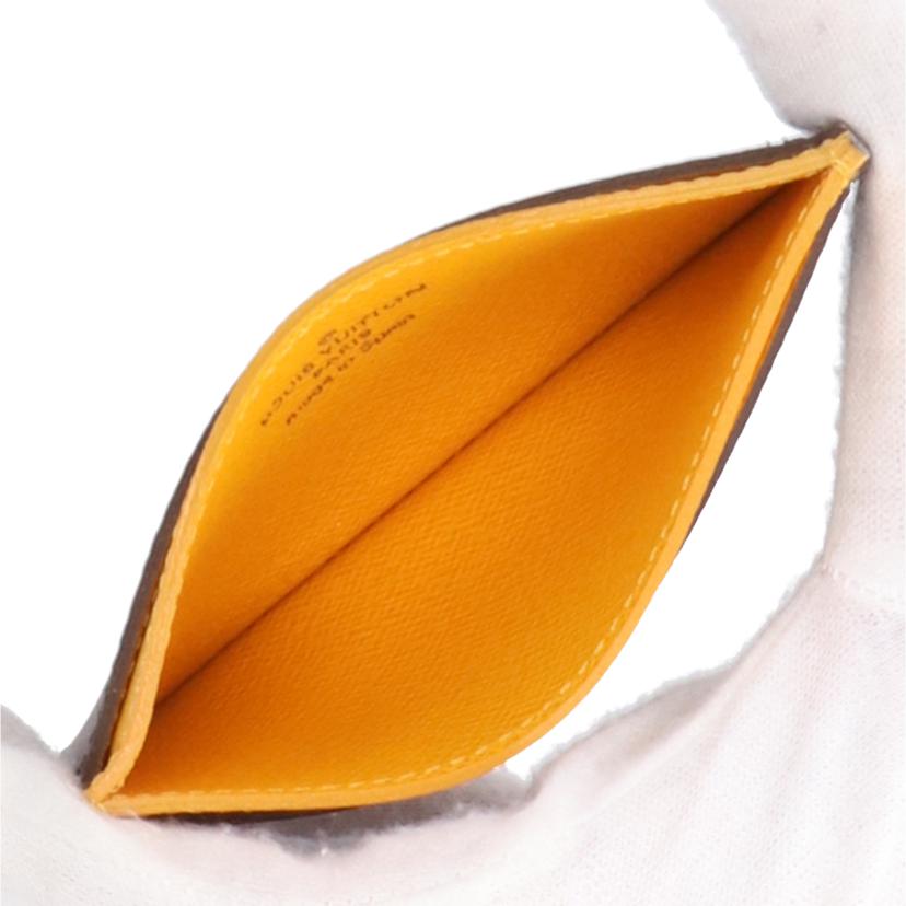 LV ルイ・ヴィトン/ポルトカルトサーンプル/MG/イエロー/M82871//CA4***/SAランク/05