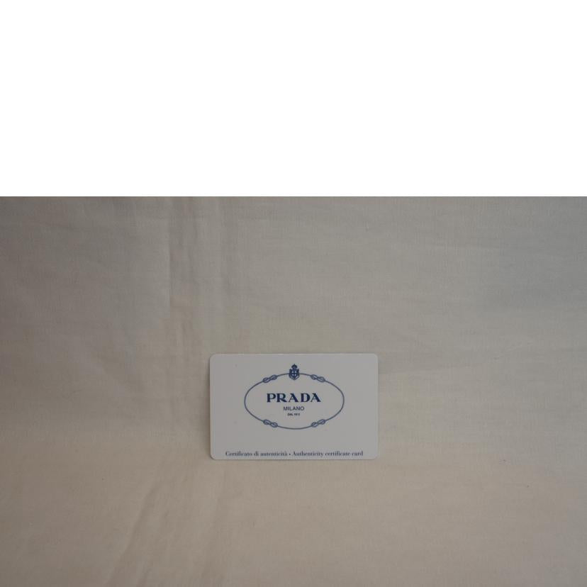 PRADA プラダ/カナパ2WAY/ポーチ付/グロメットキャンバス/パンチングスタッズ/レッド/1BA439//14/*/Aランク/92