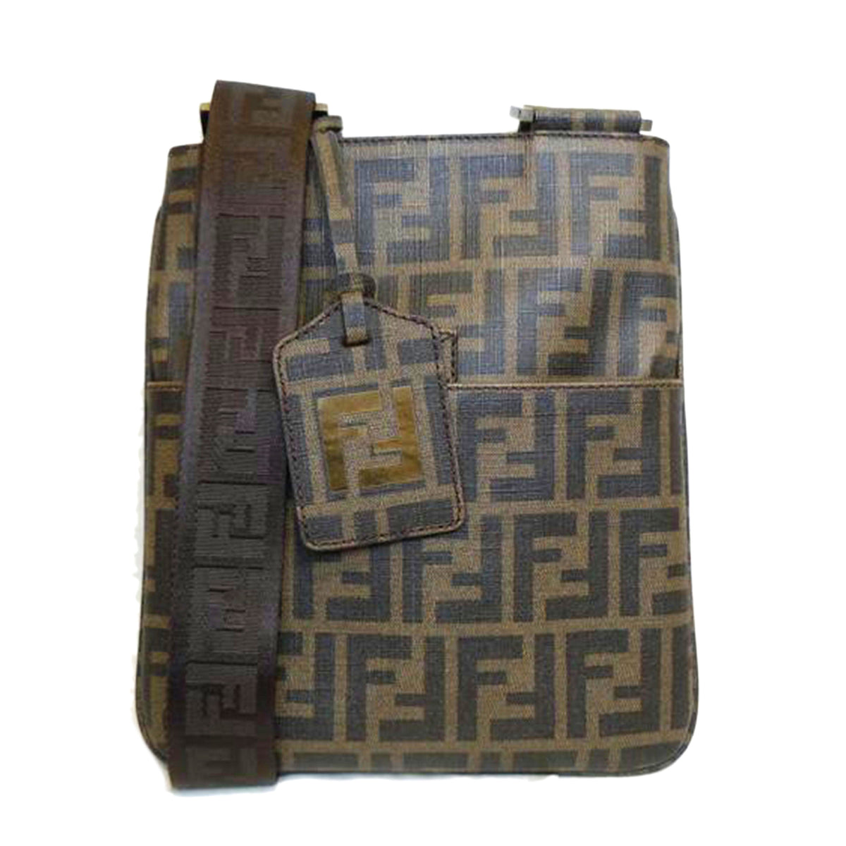 FENDI/PVCズッカ柄ショルダーバッグ/7VA214/UZD 109/2305//CA1******/Aランク/92