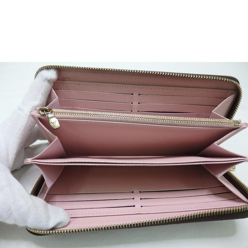 LV ルイヴィトン/ジッピー・ウォレット/モノグラム/ローズバレリーヌ/M41894//LM2***/ABランク/84