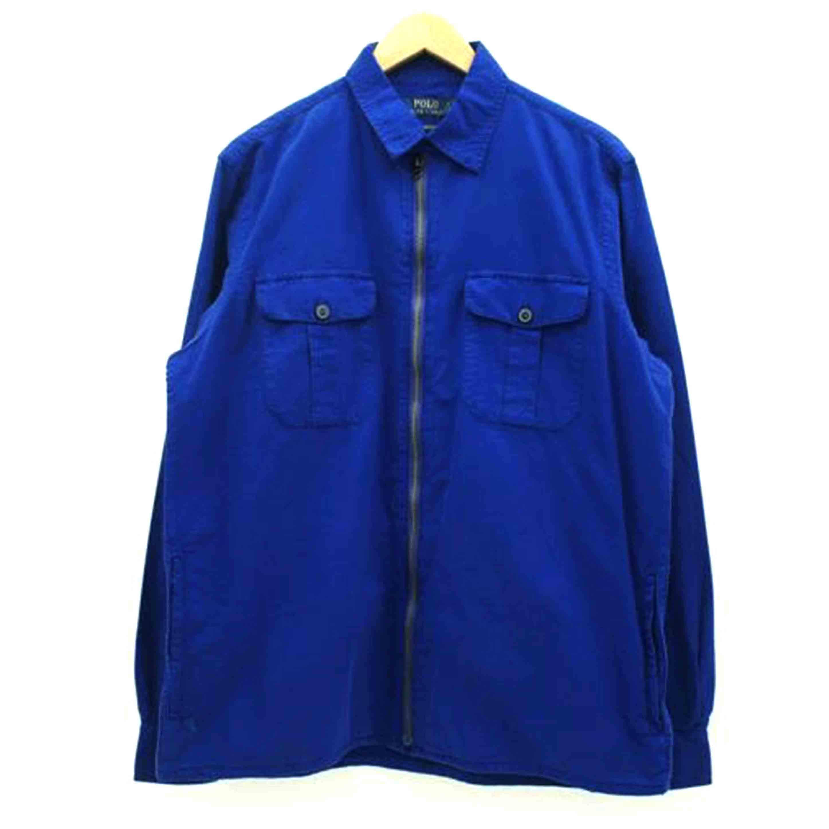 POLO RALPH LAUREN ポロ ラルフローレン/クラシックフィット 長袖フルジップシャツ/710890391005//サイズ M/Sランク/05