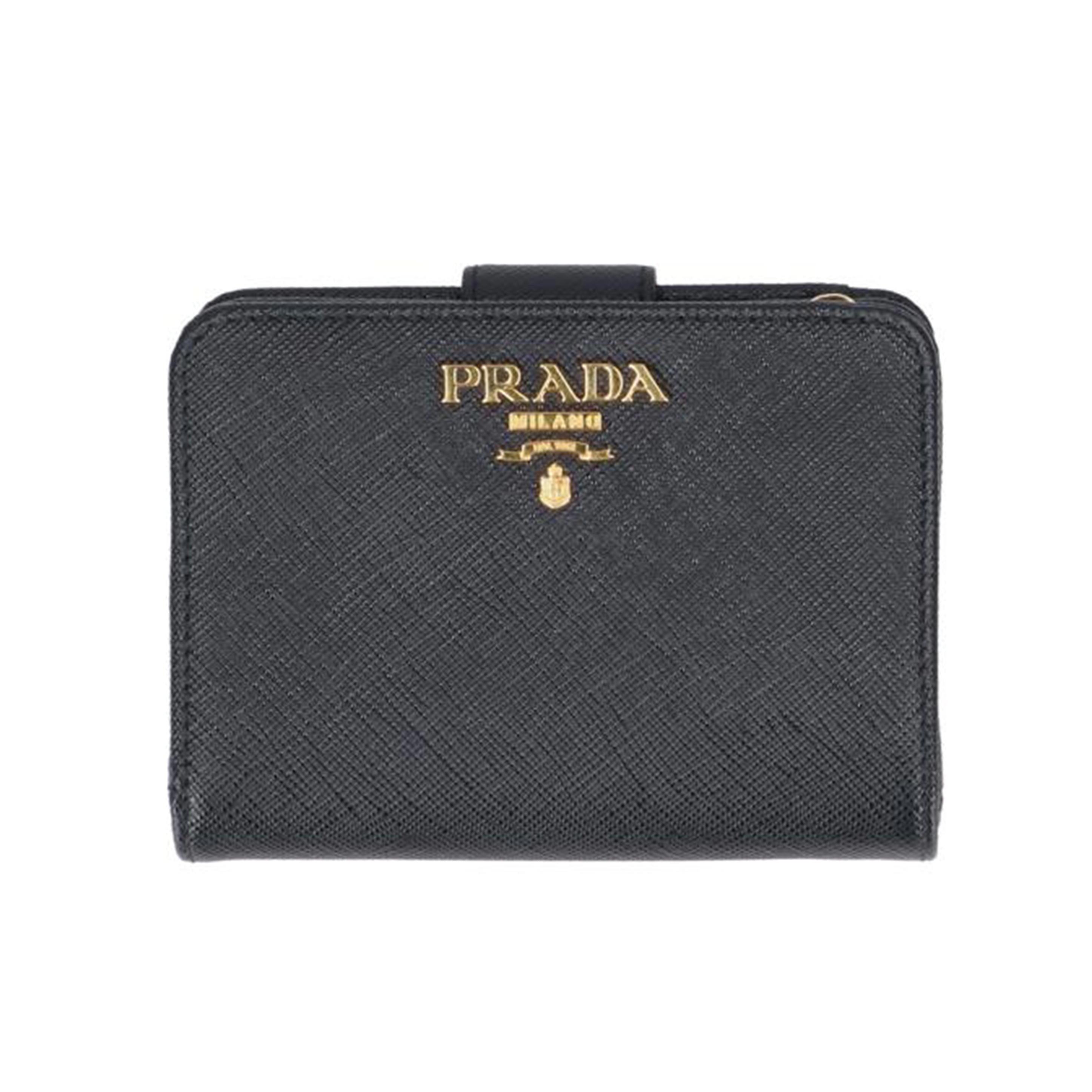 PRADA プラダ/L字ファスナー2つ折り財布/1MK018//524**/Aランク/05