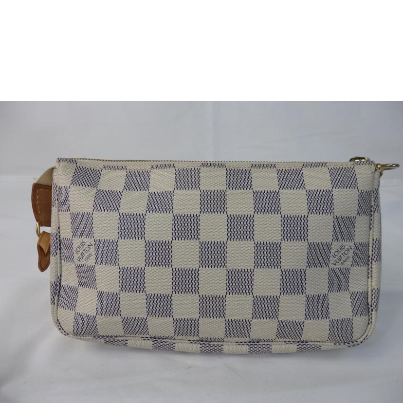 LV ルイヴィトン/ポシェット・アクセソワール/ダミエ・アズール/N41207//CA4***/ABランク/84