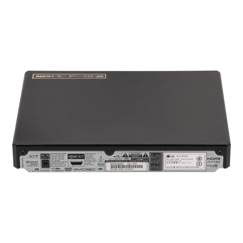 LG LG/BDプレーヤー/BP250//907HZPJ059040/Bランク/85
