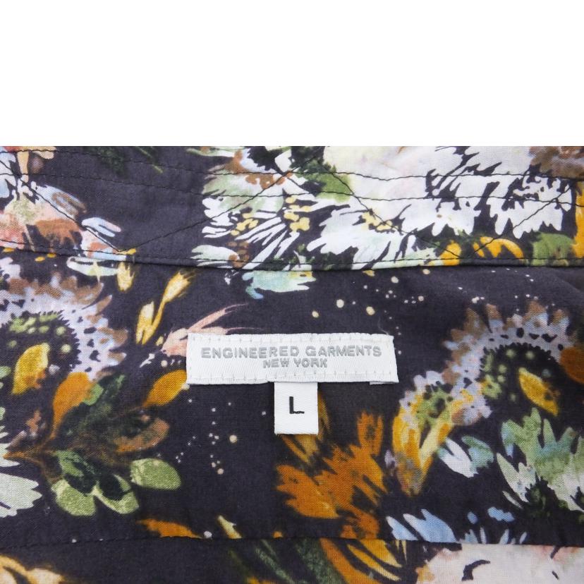 ENGINEERED GARMENTS エンジニアドガーメンツ/花柄半袖シャツ/紺//ABランク/88