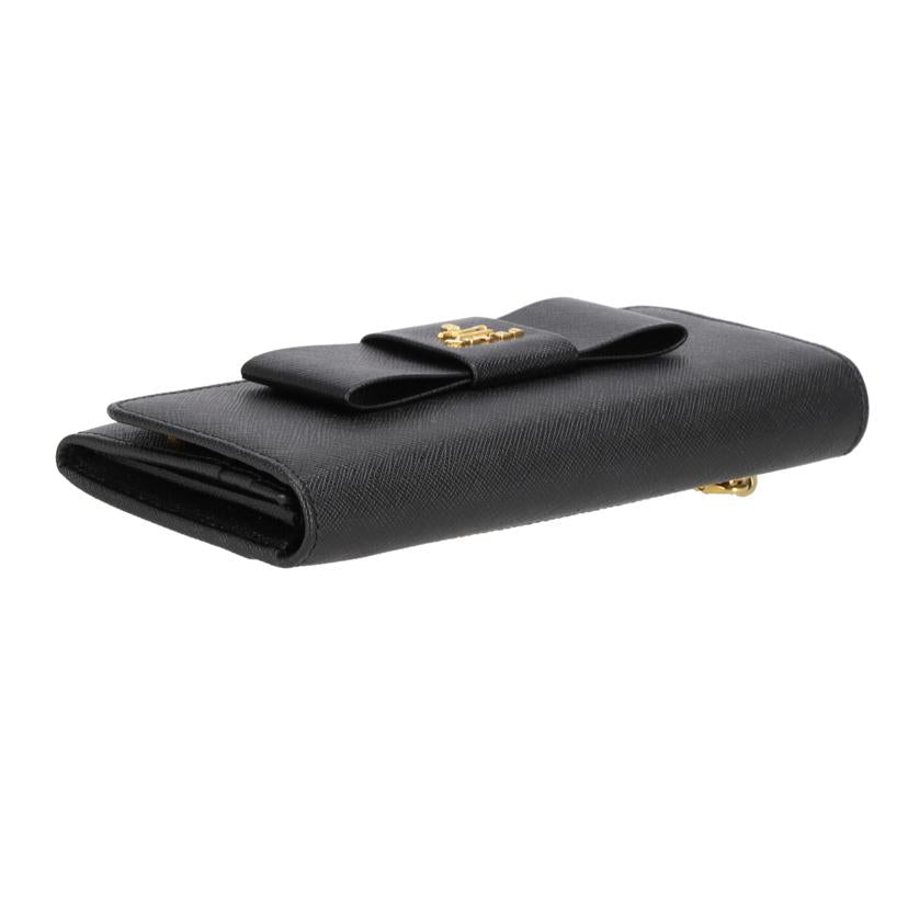 PRADA プラダ/サフィアーノリボンモチーフ長財布/1MH132//SAランク/05