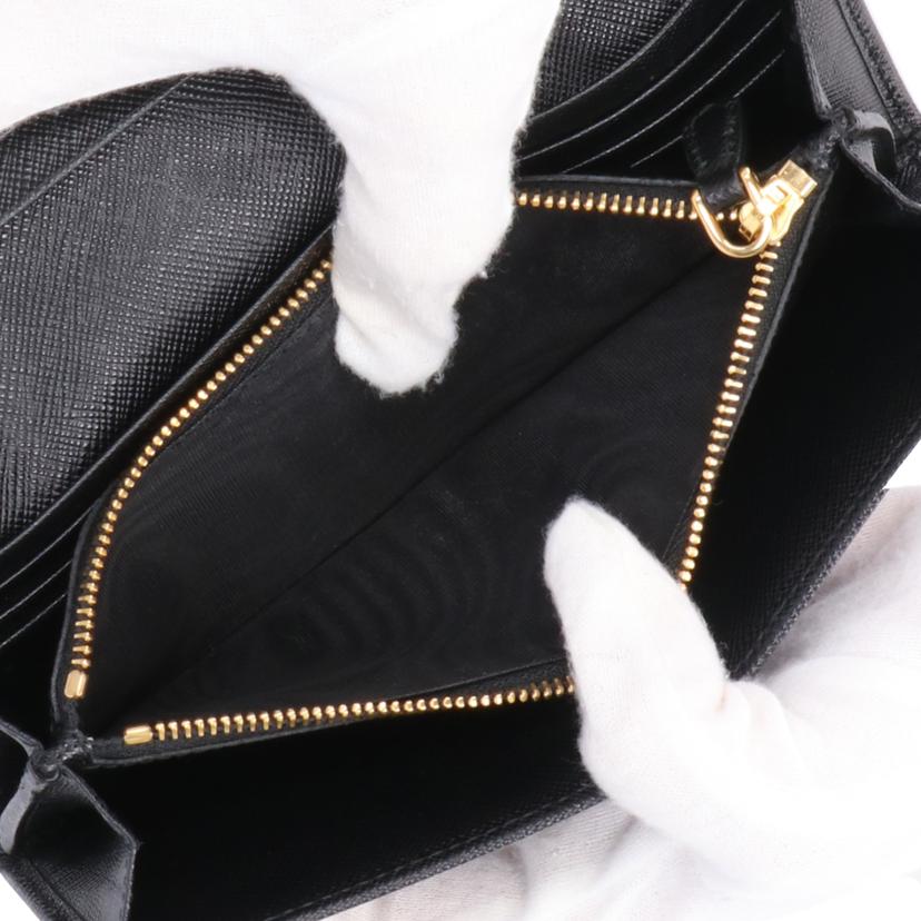 PRADA プラダ/サフィアーノリボンモチーフ長財布/1MH132//SAランク/05