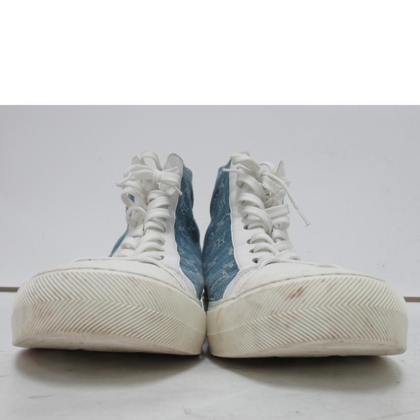 LV/LV/ハイカットスニーカー/モノグラム・デニム/FD0119//Bランク/63