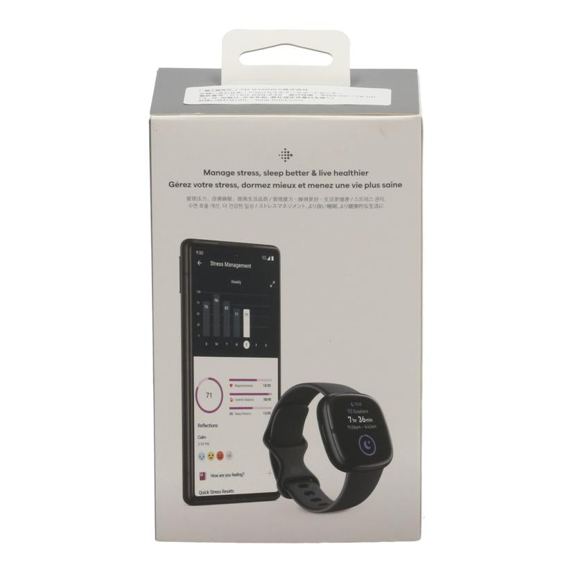 fitbit フィットビット /スマートウォッチ/Sense 2 Shadow Grey 未使用品/FB521BKGB-FRCJK//3C9DC6950101/Sランク/75