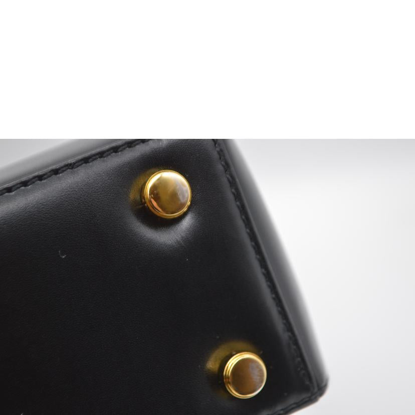 Ferragamo フェラガモ/ガンチーニ2wayレザーハンド/ノワール/AK 4192//ABランク/89