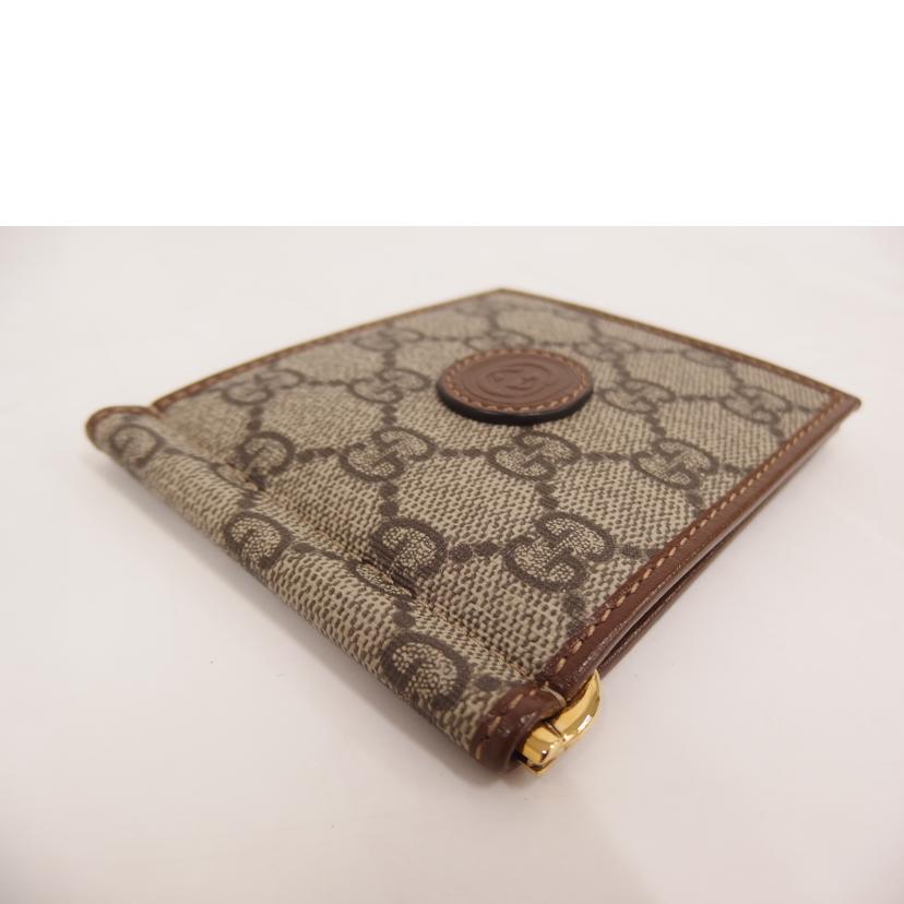 GUCCI グッチ/マネークリップ/カードケース/インターロッキングG/700686//Aランク/82
