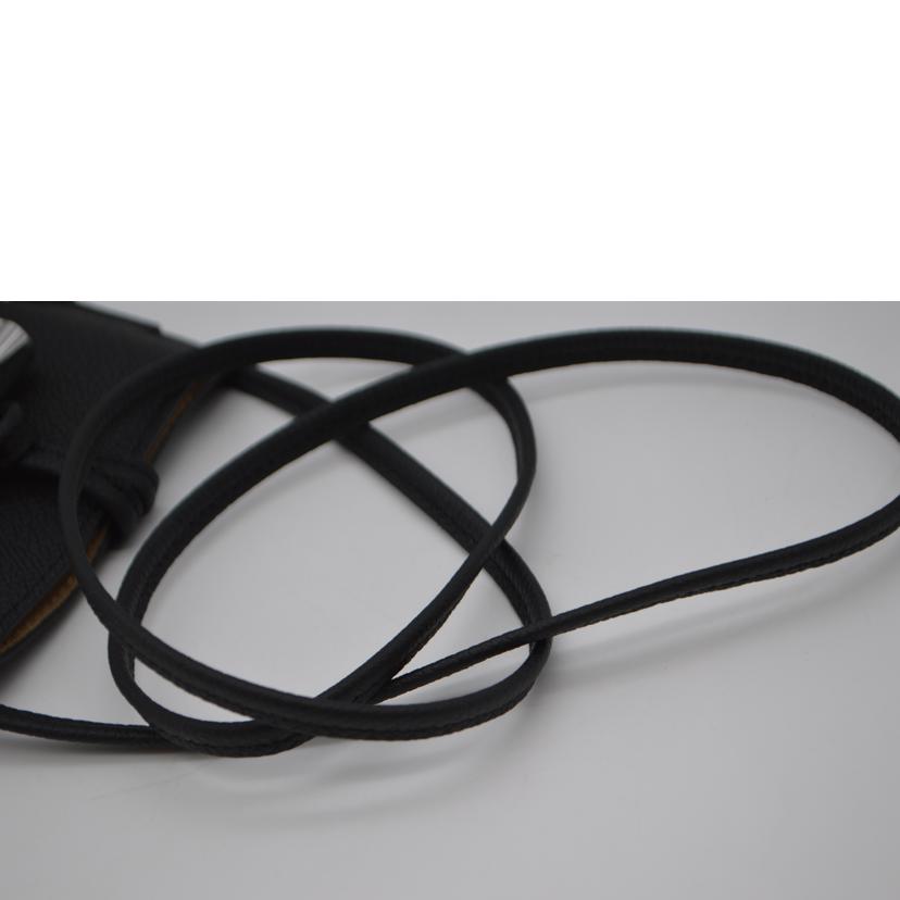 LONG CHAMP ロンシャン/ロゾフォンショルダーケース/ノワール/34180 HDN 001//Sランク/89