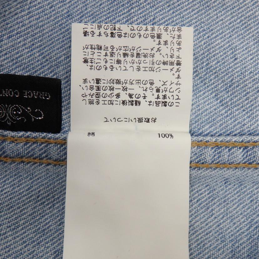 GRACE CONTINENTAL グレースコンチネンタル/ノーカラーデニムジャケット/01241-01109-00//ABランク/77