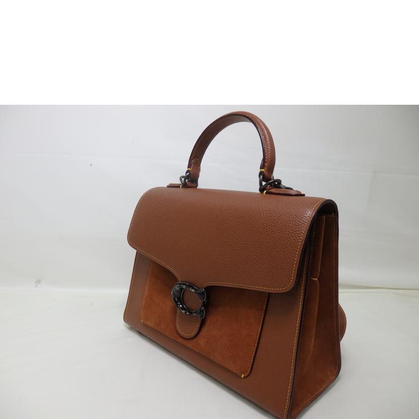 COACH/タビートップハンドル/2wayハンドバッグ/茶/79354//H19**/SAランク/84