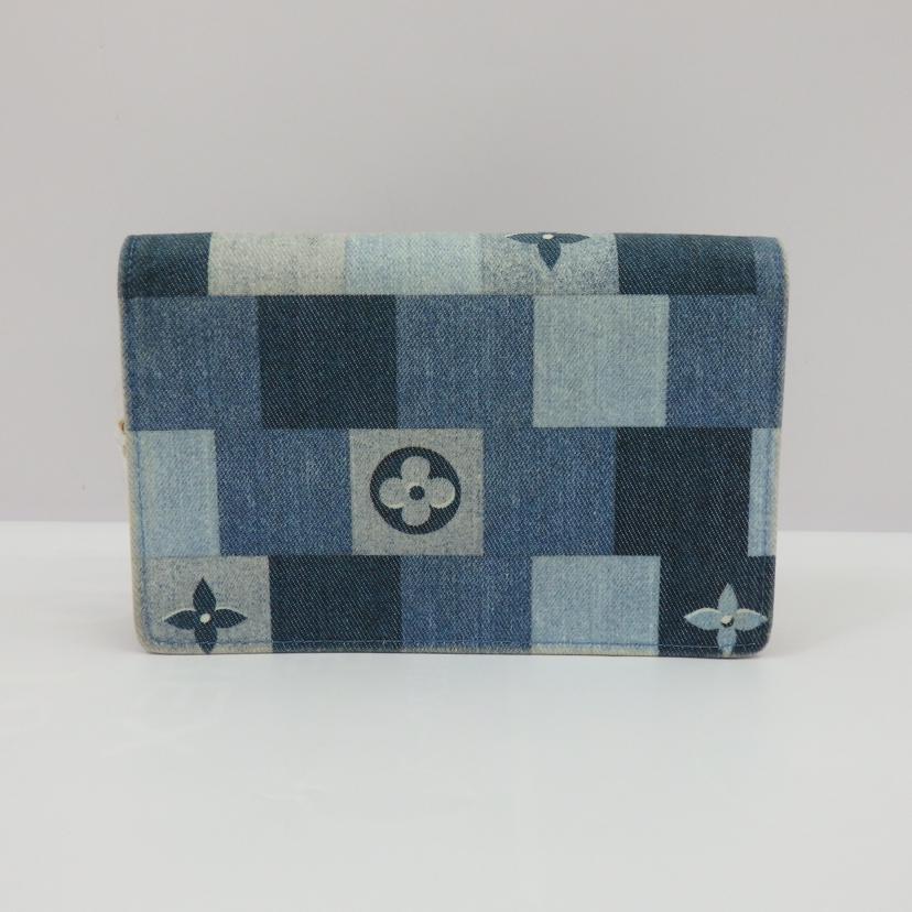 LV ルイ・ヴィトン/ポルトフォイユ・フロール/モノグラム・デニム/M69036//SP0***/ABランク/77