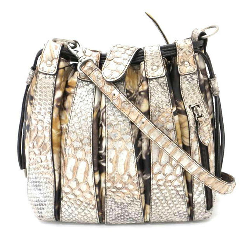 JRA ジェーアールエー/パイソンショルダーバッグ//Aランク/88