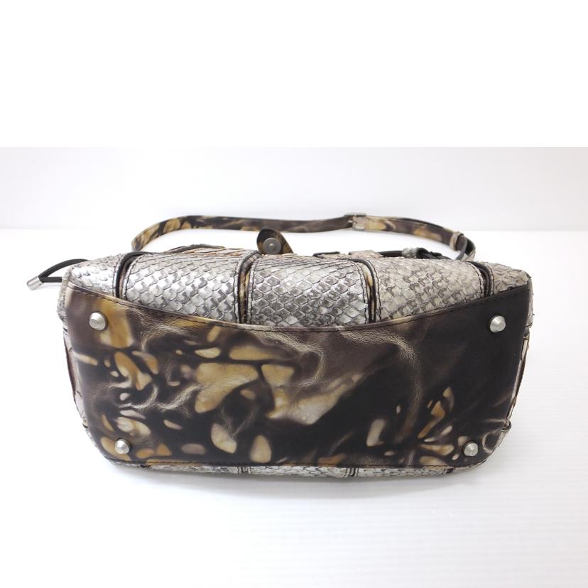 JRA ジェーアールエー/パイソンショルダーバッグ//Aランク/88