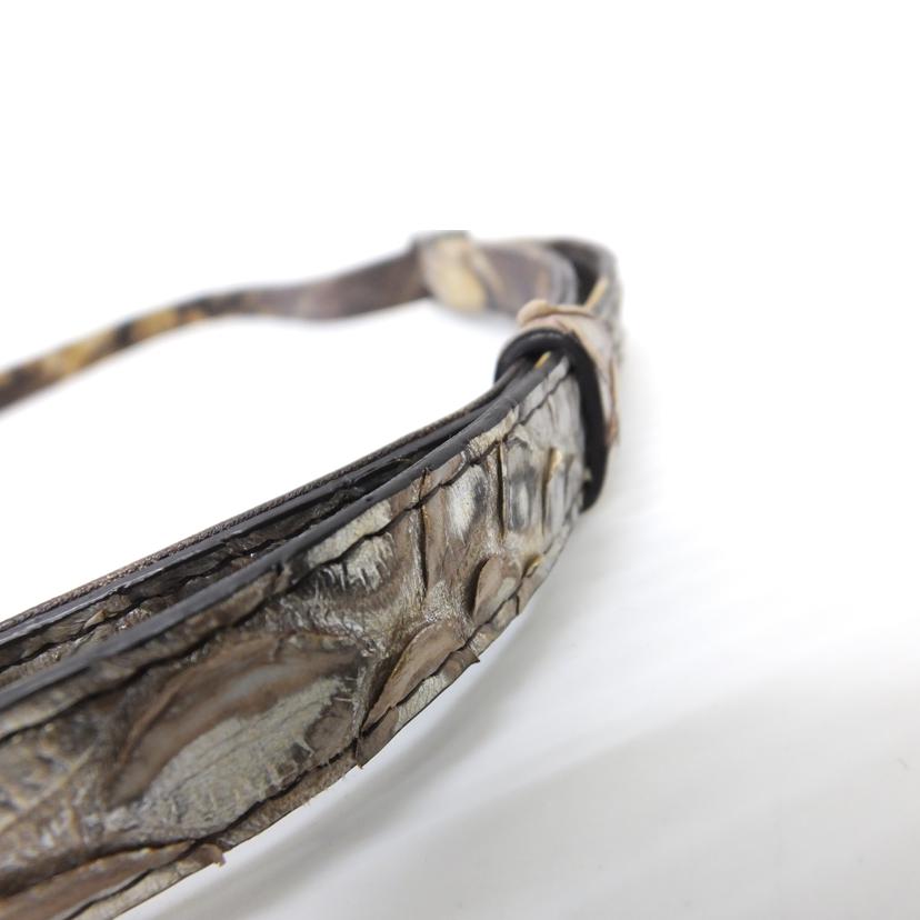 JRA ジェーアールエー/パイソンショルダーバッグ//Aランク/88