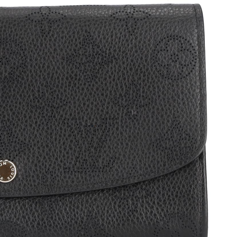LOUIS VUITTON ルイ・ヴィトン/ポルトフォイユ・イリス/マヒナ/ノワール/M60143//TN0***/Aランク/09