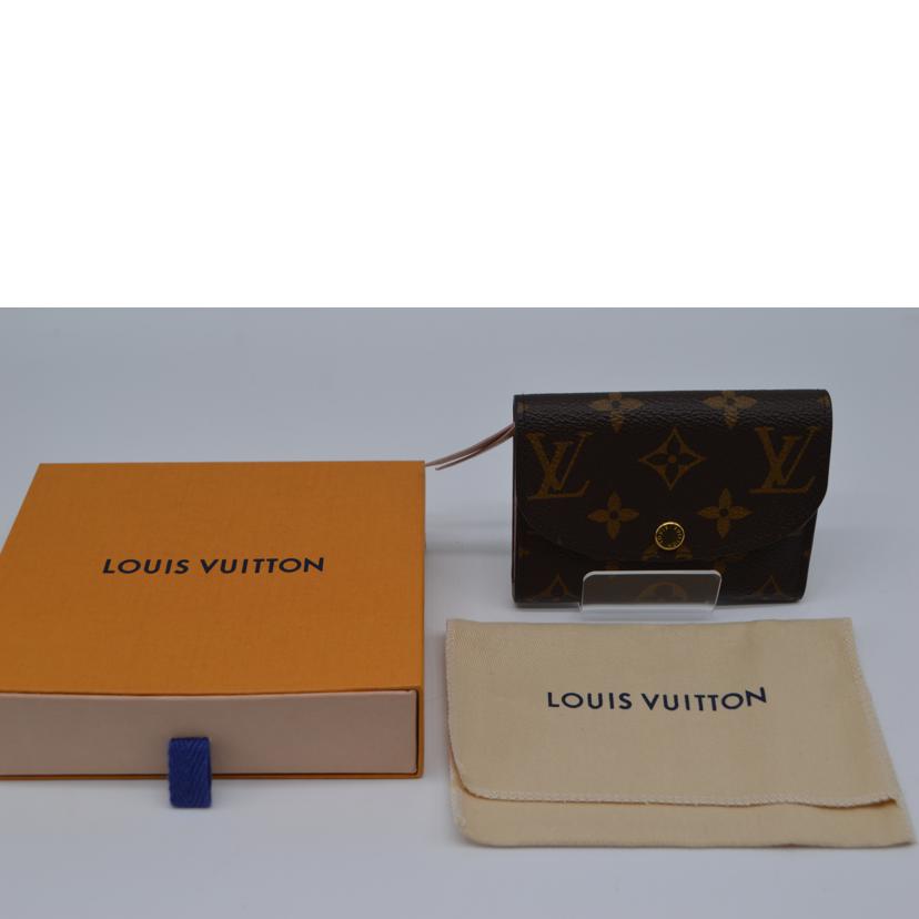 LV ルイヴィトン/ポルトモネ・ロザリ/モノグラム/ローズ・バレリーヌ/M62361//RFI****/Aランク/89