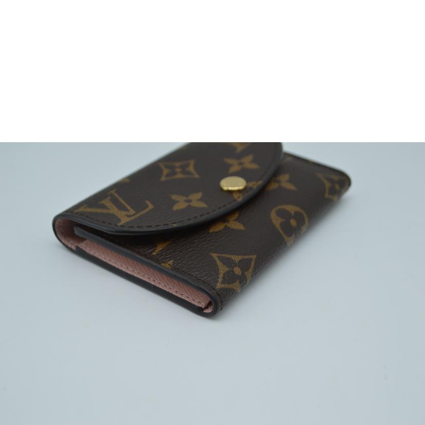 LV ルイヴィトン/ポルトモネ・ロザリ/モノグラム/ローズ・バレリーヌ/M62361//RFI****/Aランク/89