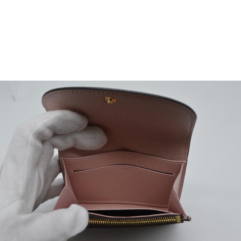 LV ルイヴィトン/ポルトモネ・ロザリ/モノグラム/ローズ・バレリーヌ/M62361//RFI****/Aランク/89