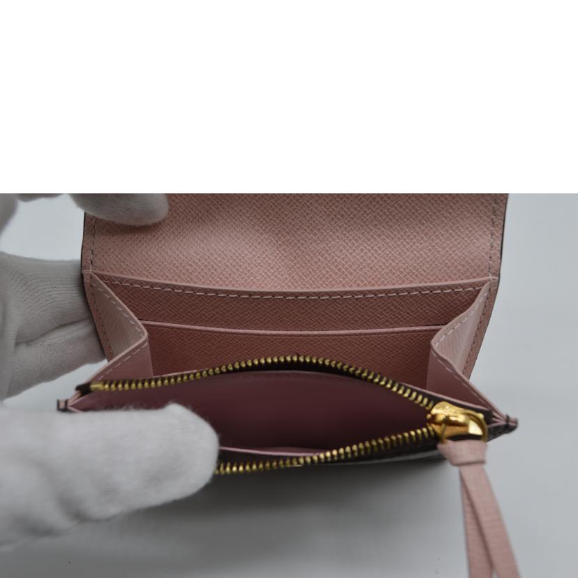 LV ルイヴィトン/ポルトモネ・ロザリ/モノグラム/ローズ・バレリーヌ/M62361//RFI****/Aランク/89