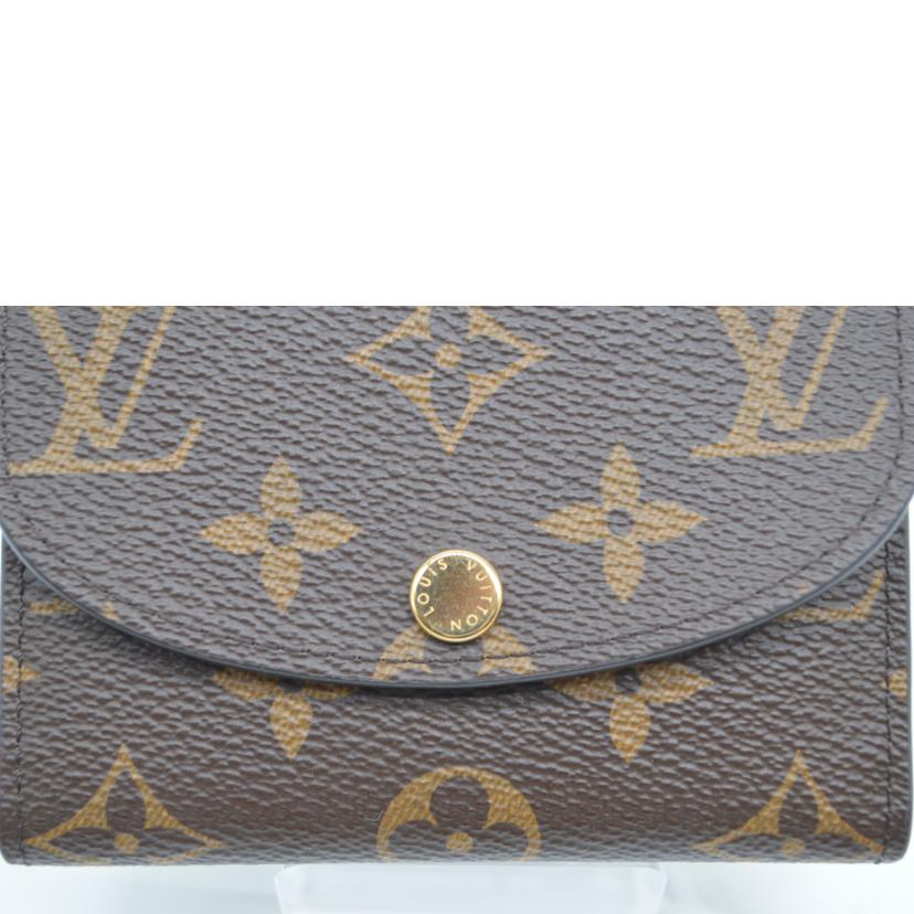 LV ルイヴィトン/ポルトモネ・ロザリ/モノグラム/ローズ・バレリーヌ/M62361//RFI****/Aランク/89