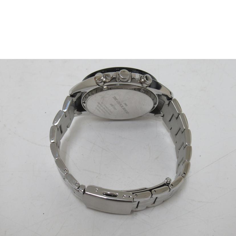 THE CLOCK HOUSE/メンズウォッチ/クロノ/ソーラー/MBC1003//Aランク/63