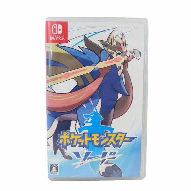 Nintendo 任天堂/SW/ポケットモンスター ソード/HAC-P-ALZAA//ALZAA12A000/Bランク/04