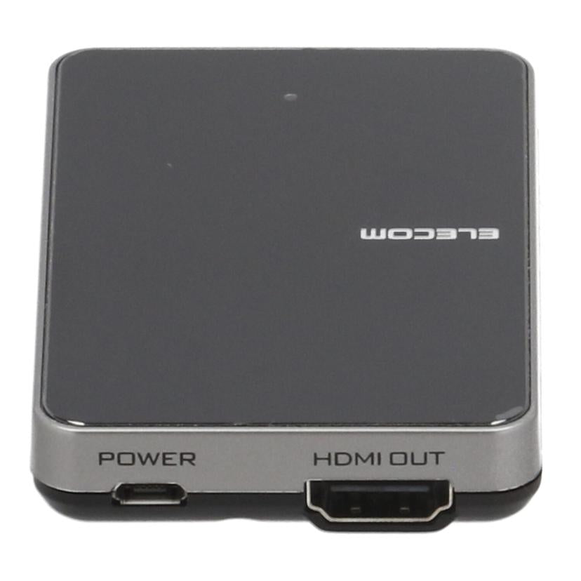 ELECOM エレコム /ミラーリング用レシーバー/Miracastレシーバー/LDT-MRC02/C//0BR82401722D/Bランク/19