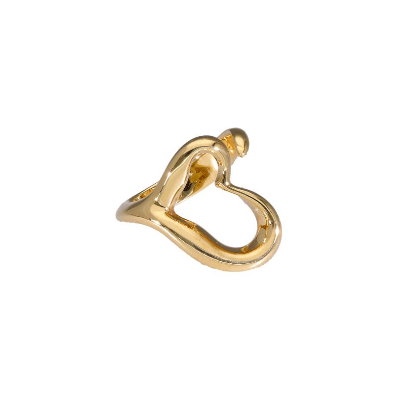 TIFFANY&Co ティファニー/TIFFANY/18Kオープンハートリング#8/10.4//Aランク/75